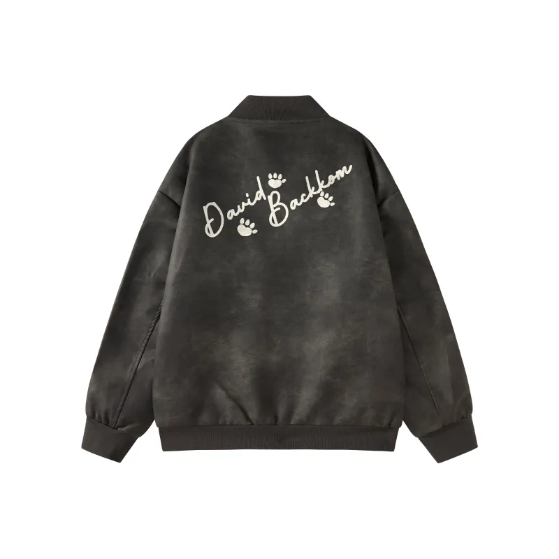 David Bakken x DAOMEIXIONG LIANMINGKUAN Leather Jacket Unisex-0