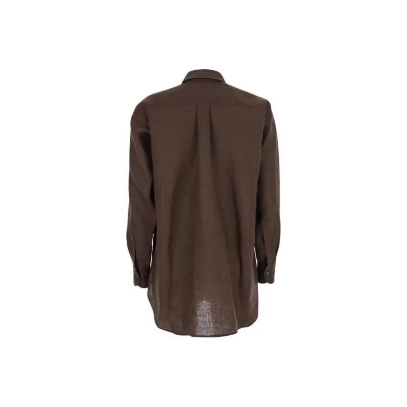 BE PLAIN Shirts Women's Brown-1