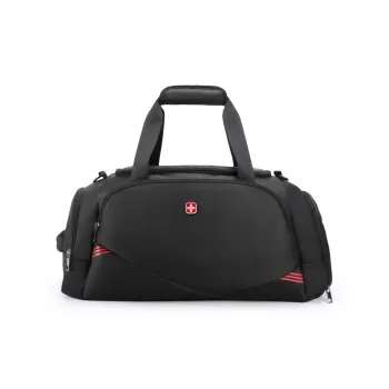 CROSSGEAR Fabric Gym Bag Large Size Unisex Black