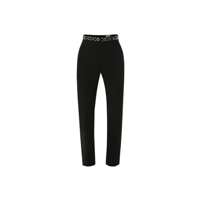 Alexander McQueen Eyelet Detail Pants-0