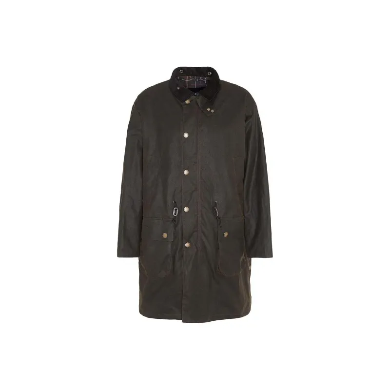 BARBOUR Bedale Waxed Trench Coat-0