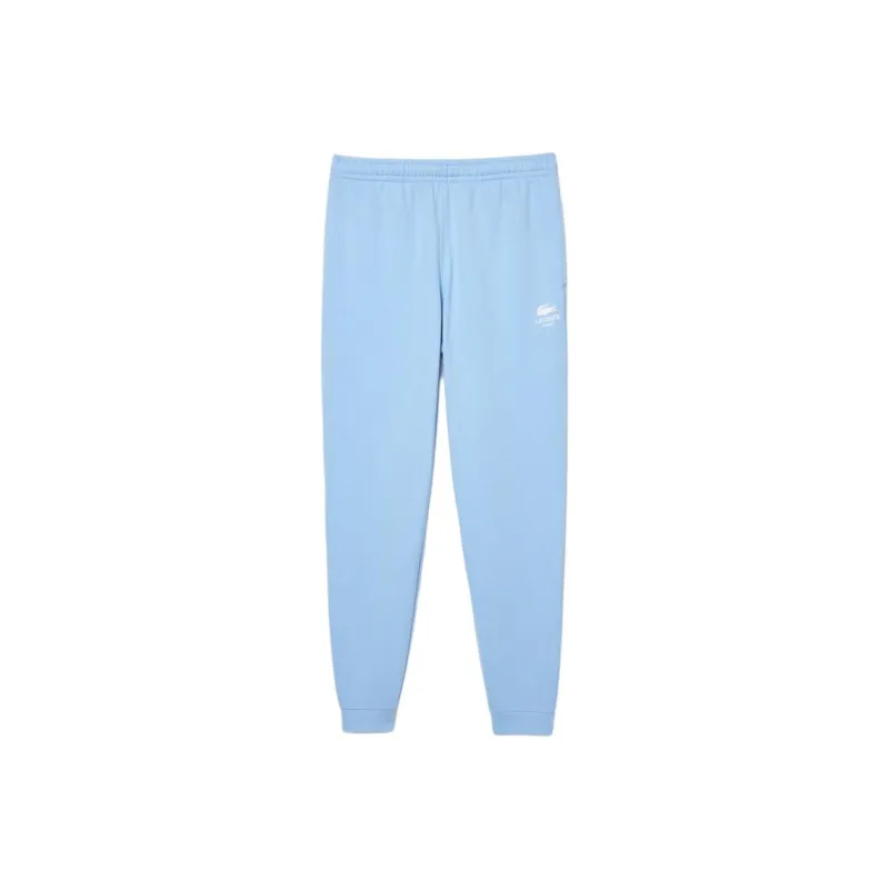 LACOSTE Knitted Sports Pants Unisex Light Blue-0