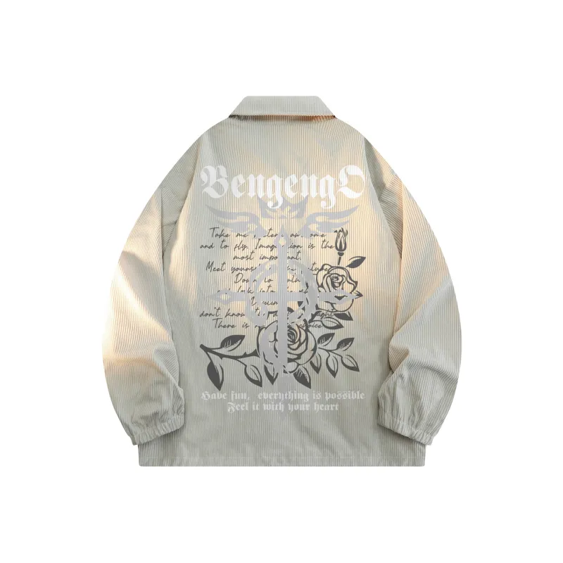 BENGEN Jackets Coats Unisex Black-2