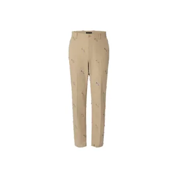 LOUIS VUITTON FW23 Casual Pants Men's Beige
