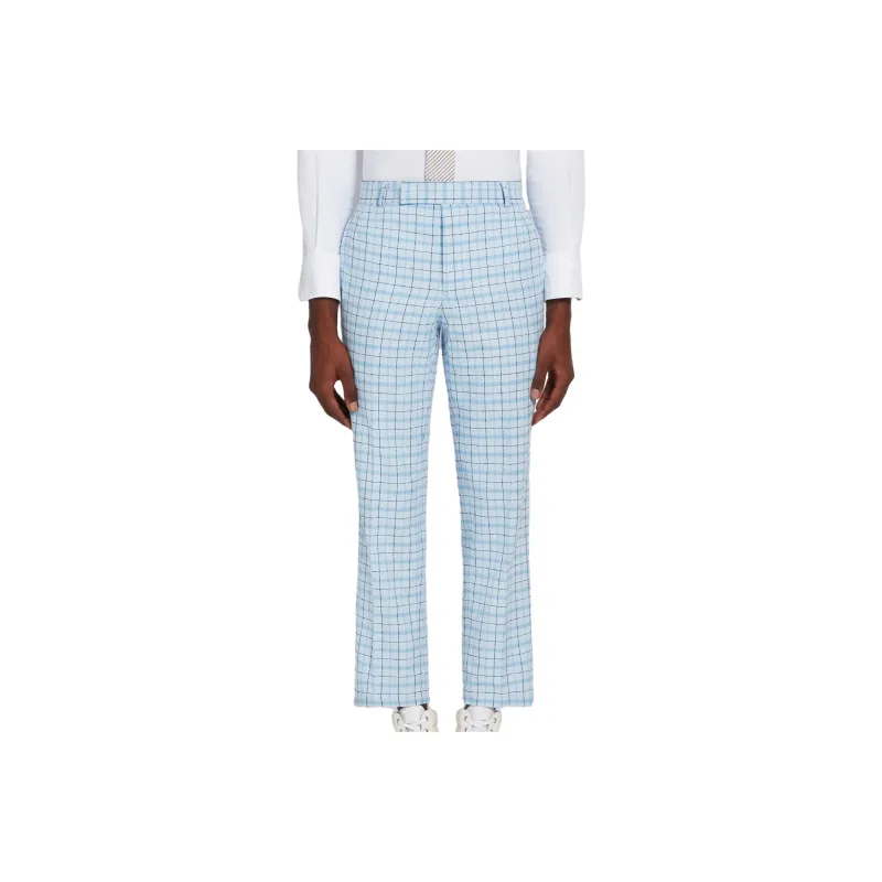 THOM BROWNE Casual Pants Men Light Blue-0
