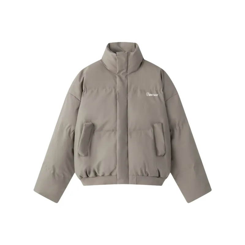 FAKE VINTAGE Puffer Jacket Unisex-3