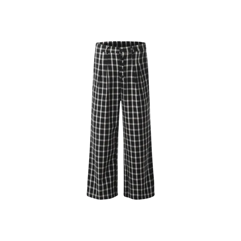 YINLEI Casual Pants Unisex Black-0
