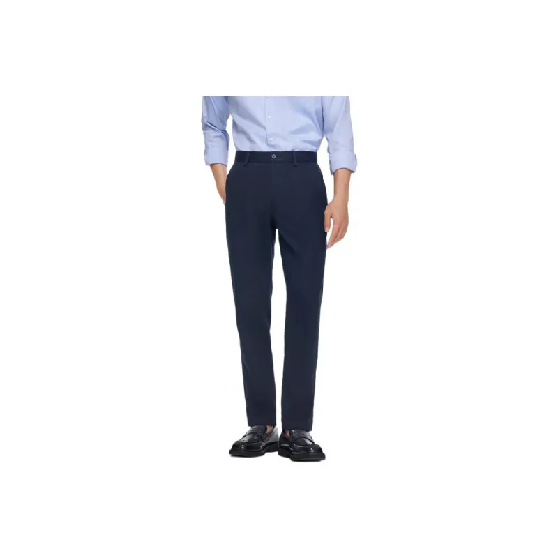 GOLDLION Casual Pants Men's Navy Blue-0