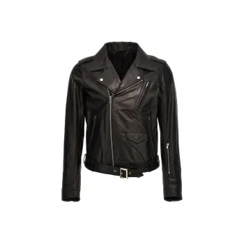 RICK OWENS Lukes Stooges Leather Jacket