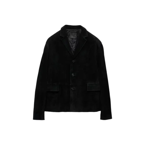 PRADA Long Sleeved Straight Hem Blazer