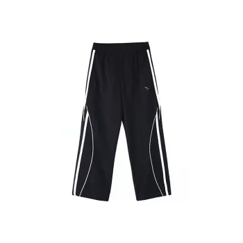 ROARINGWILD Casual Pants Unisex Black