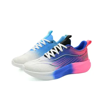 7 SEVFUN Running Shoes Unisex Low Top White/Pink/Green