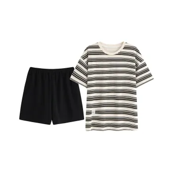 Maultiay Pajama Set Women's Apricot