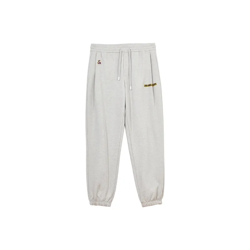 JACK JONES· x NBA JACK&JONES X Lakers NBA Collaboration Casual Pants Unisex-4