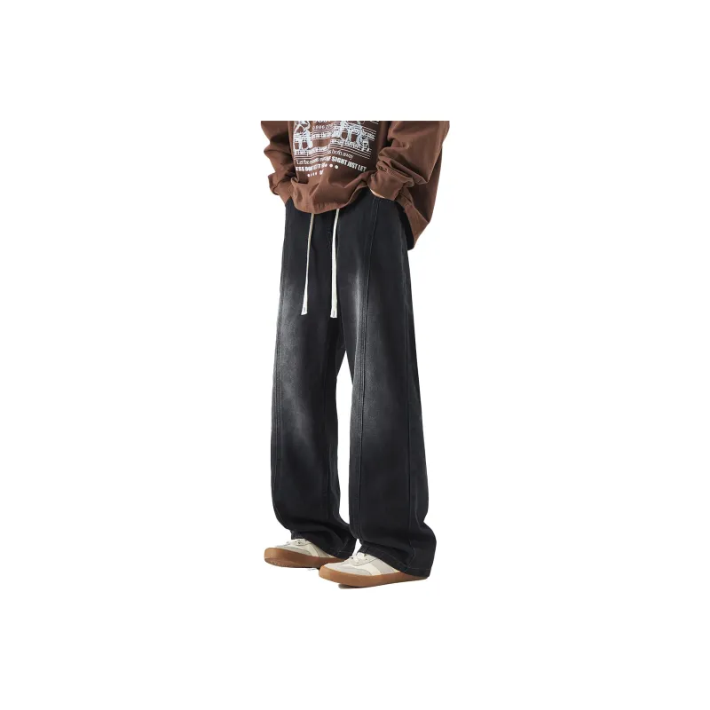 EPTISON Jeans Unisex Black Gray Color-0
