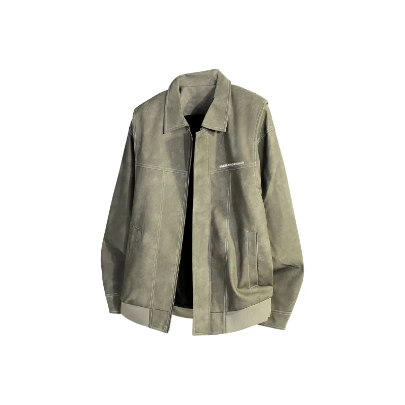 S.k. Manor Hill Leather Jacket Unisex-10