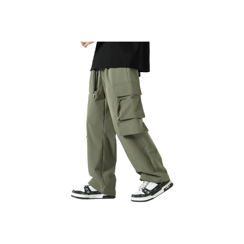 Warrior Huichao Riding The Wind Collection Cargo Pants Unisex-11
