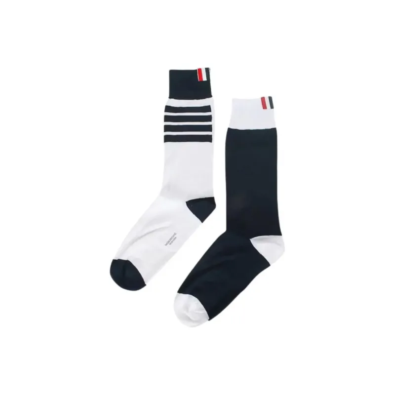 THOM BROWNE· Mid Calf Socks Unisex 1 Pack-0