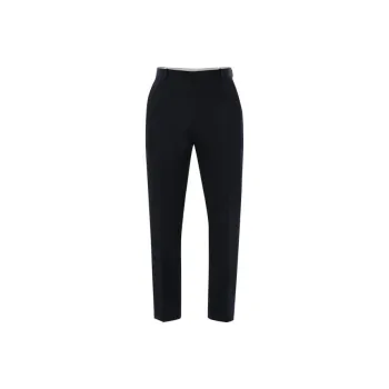 Alexander McQueen Tapered Mid rise Tailored Trousers