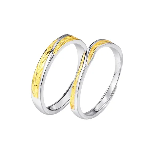 QIDUYINSHI S925 Silver Rings Unisex Box