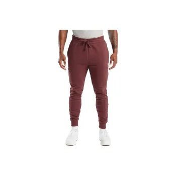 GYMSHARK CREST JOGGERS Knitted Sports Pants Men's Burgundy