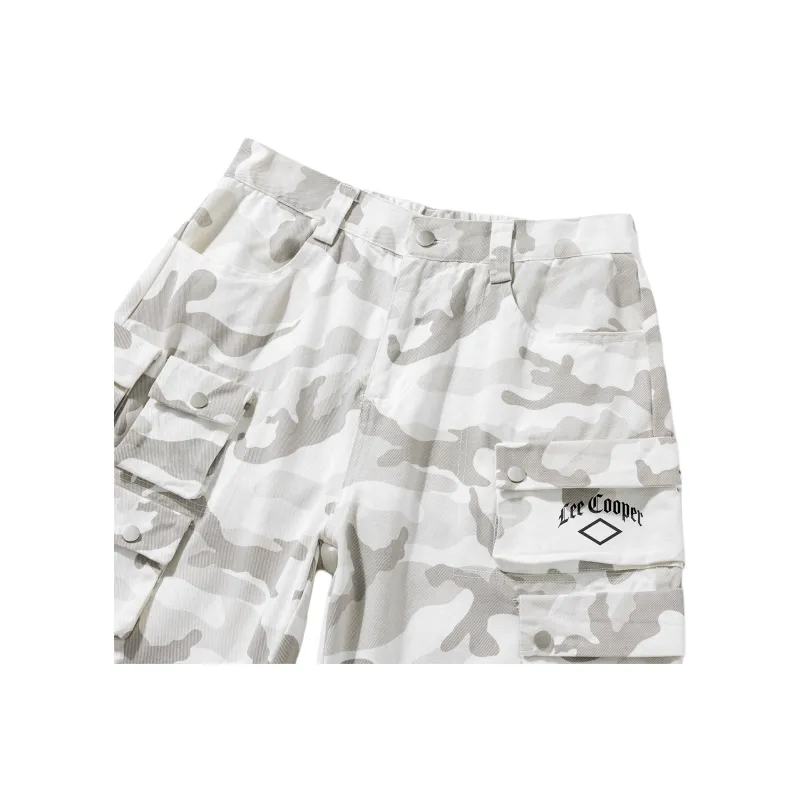 Lee Cooper Cargo Pants Men's Gray Camouflage-2