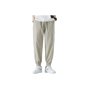 Tonlion Casual Pants Men's Light Khaki