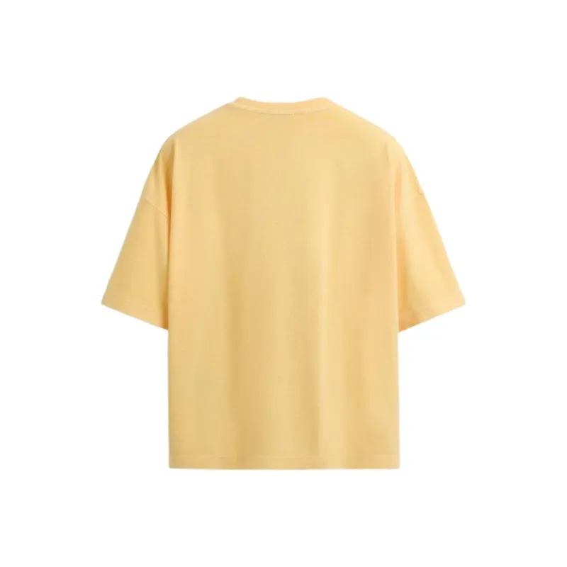ZARA T Shirt Men's Medium Yellow-1