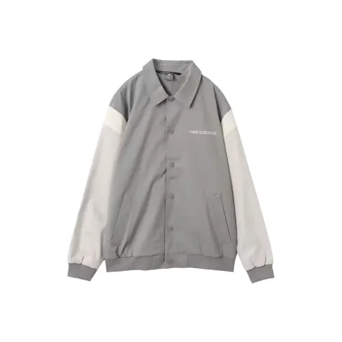 New Balance Athletics Varsity Jacket Unisex Gray