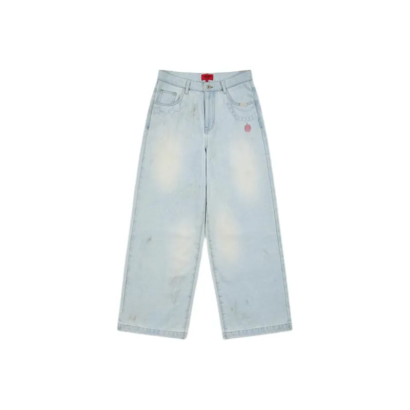 GOOD BAI GOODEES New Year Collection Jeans Unisex Denim Light Blue-0