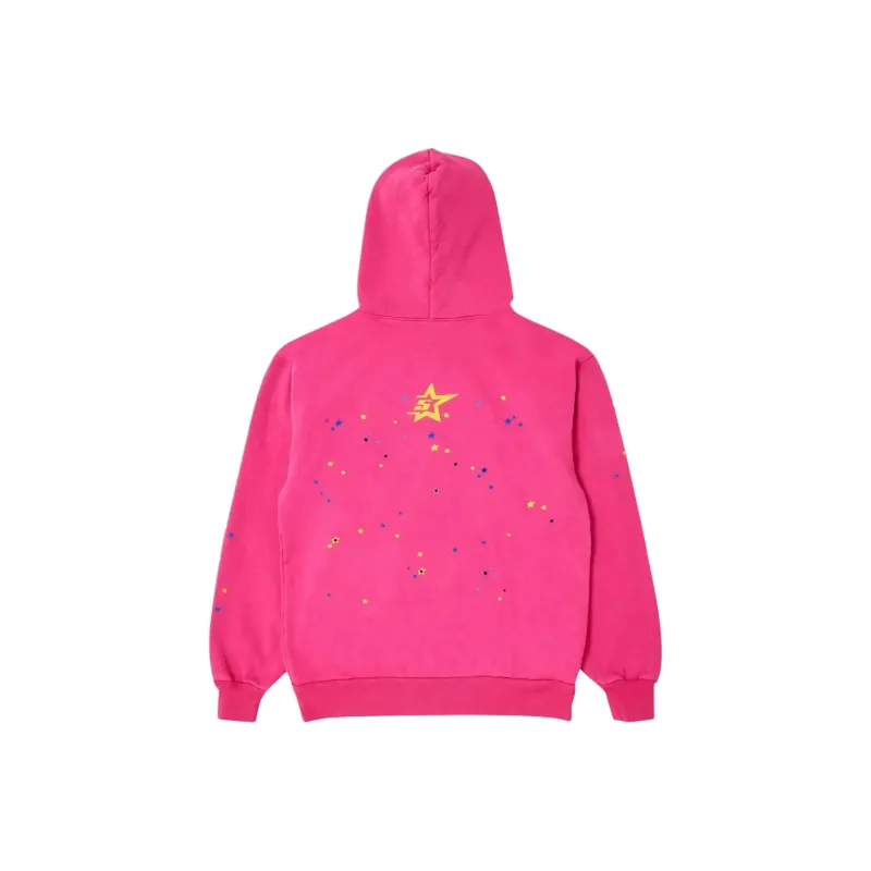 Sp5der P*nk V2 Hoodie-1
