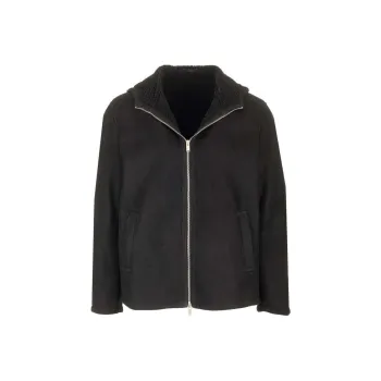 LARDINI Zip Up Hooded Jacket