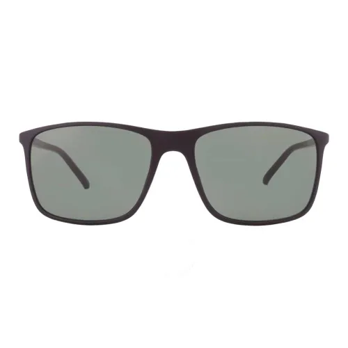 CALVIN KLEIN Acetate Square Sunglasses Unisex Brown