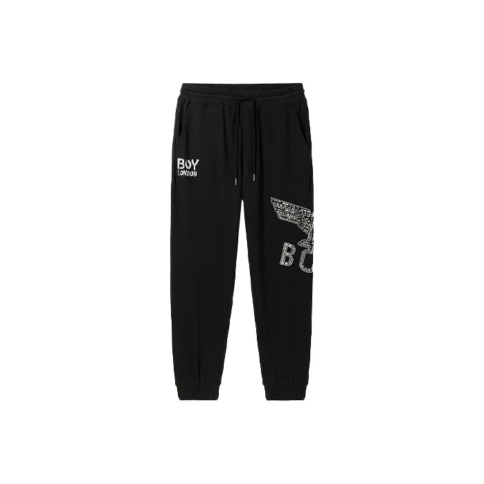 Boy London Casual Pants Unisex Black-0