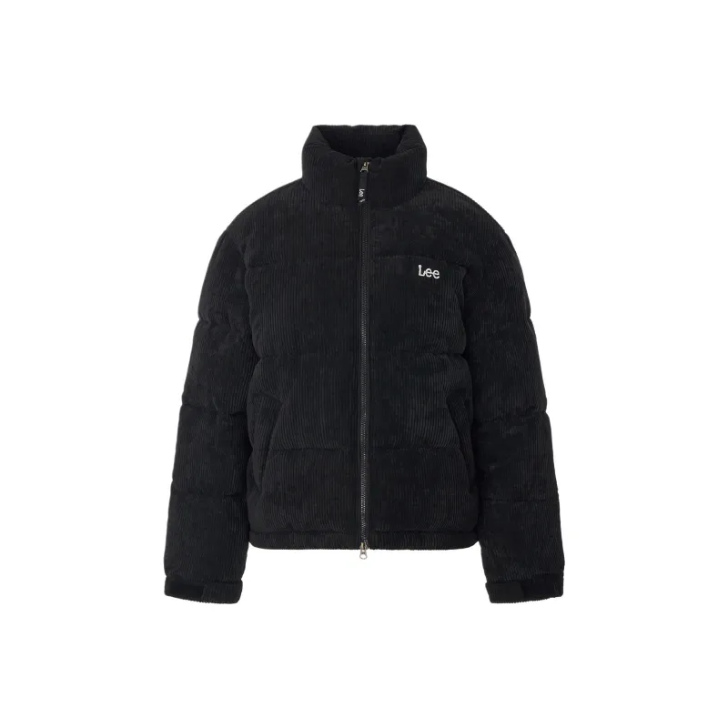 Lee Puffer Jackets Unisex Black-0