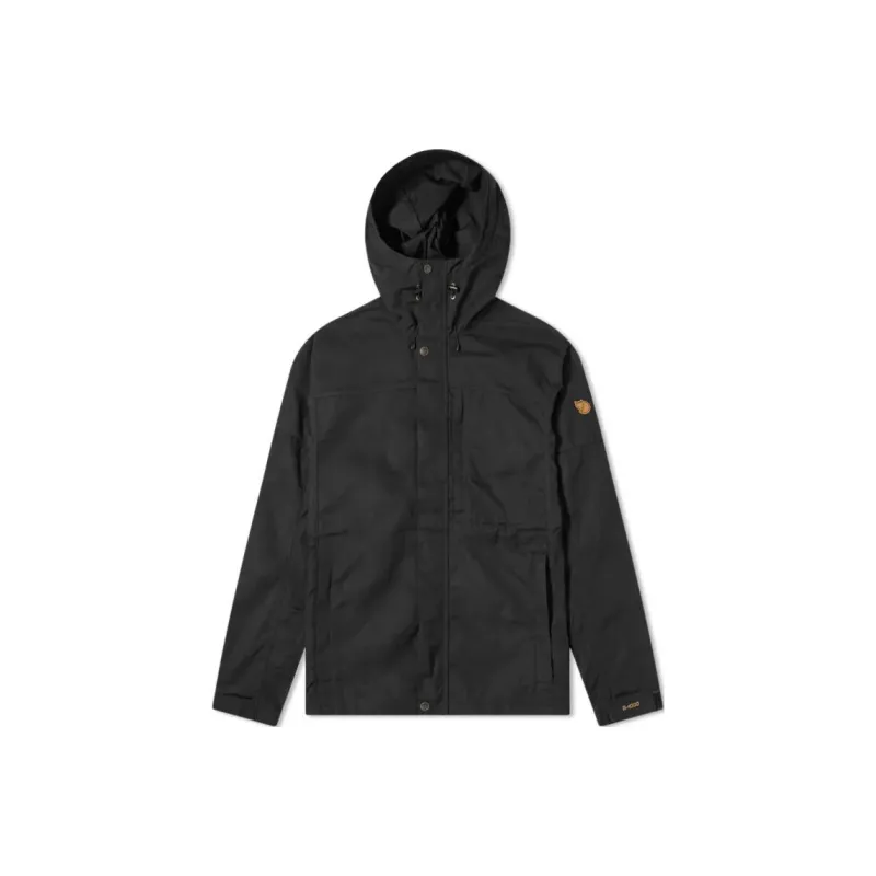 Fjallraven Jackets Coats Men's Black-0