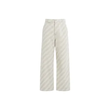 MARNI Striped Wide Leg Jeans