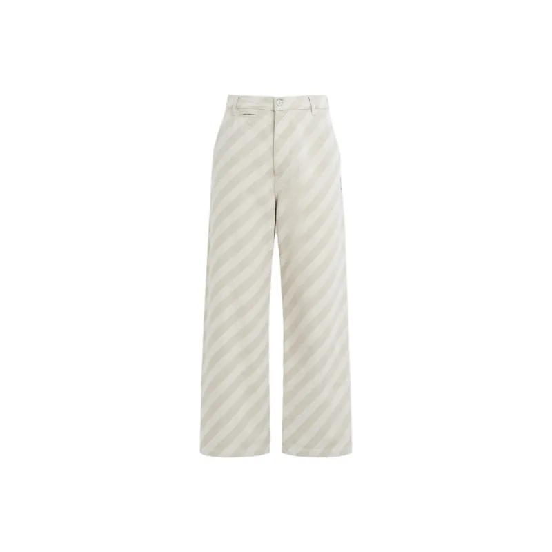 MARNI Striped Wide Leg Jeans-0