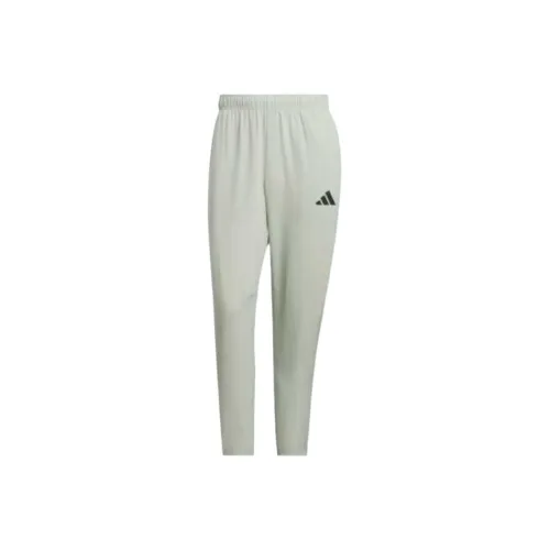 Adidas Climacool WOVEN TRACKSUIT BOTTOMS Casual Pants Men's Halo Green