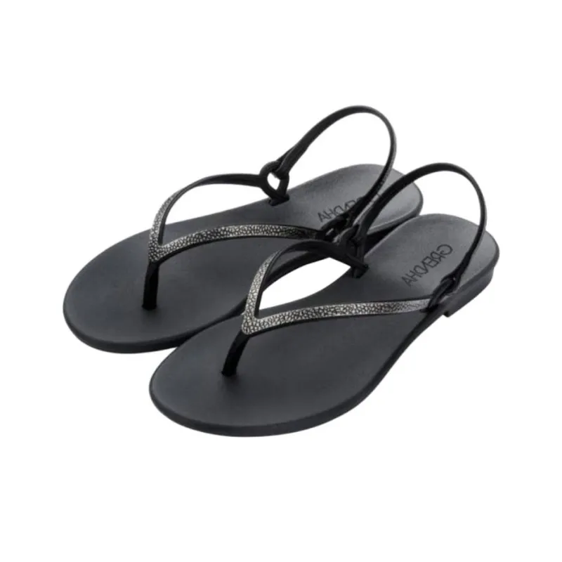 Ipanema Grendha Cacau Strap Sandals Women's Black-2
