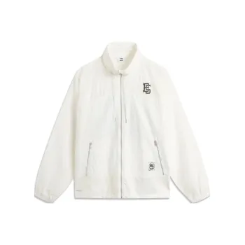 LiNing Basketball Collection Trench Coat Men's Ivory