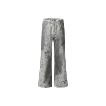GBXM Jeans Unisex Snakeskin Print Color