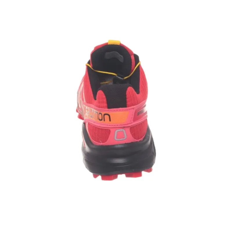 SALOMON Speedcross 3 Low Top Running Shoes Women's Red-3