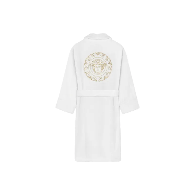 FANSIZHE Bathrobes Unisex White-1