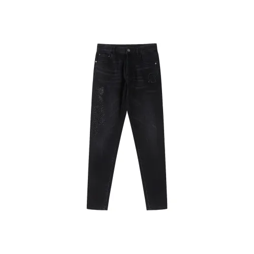 C'N'C Jeans Men Black Gray