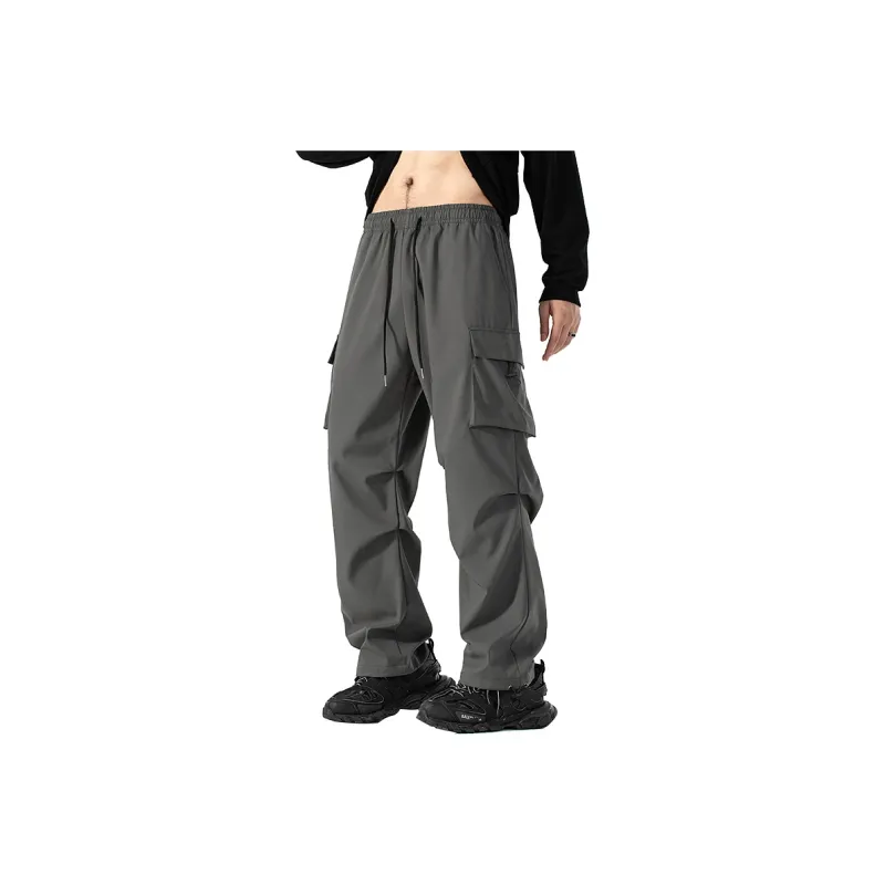 BENGEN Casual Pants Unisex-5