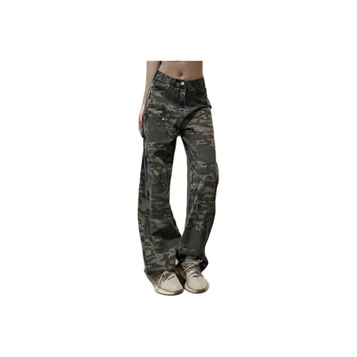 PANDA ADEVIL Jeans Unisex Camouflage Regular