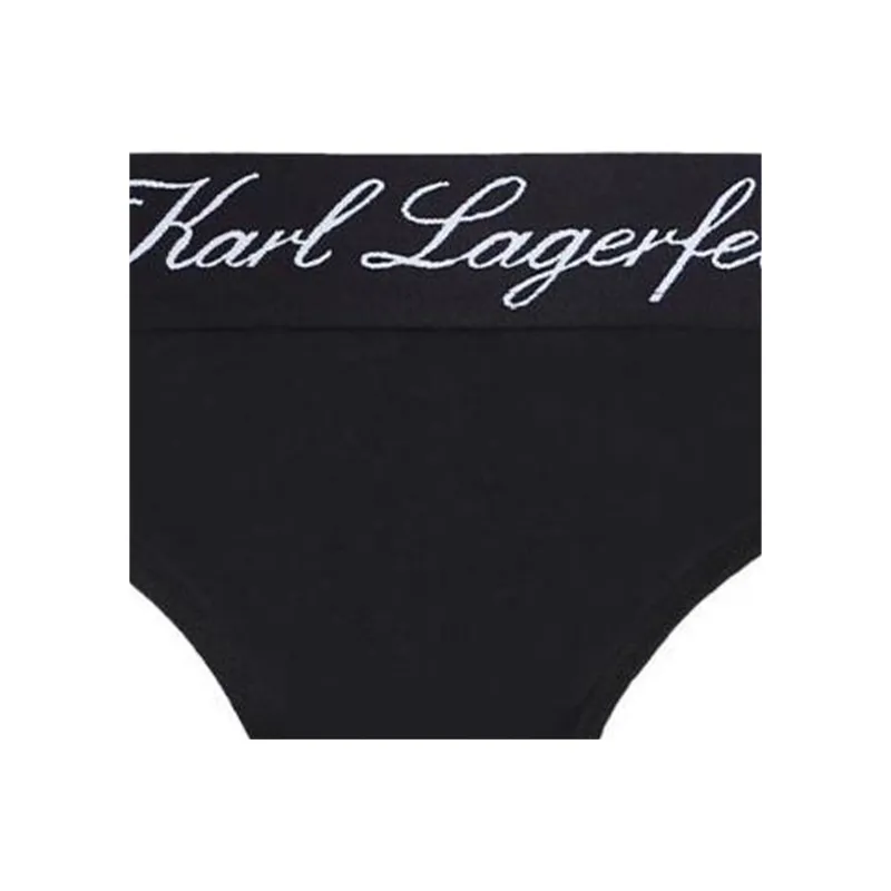 KARL LAGERFELD / Karl Lagerfeld Jeans Hotel Karl Low-rise Thong-3