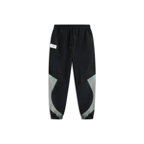 LiNing In My Name Knitted Sports Pants Unisex Black