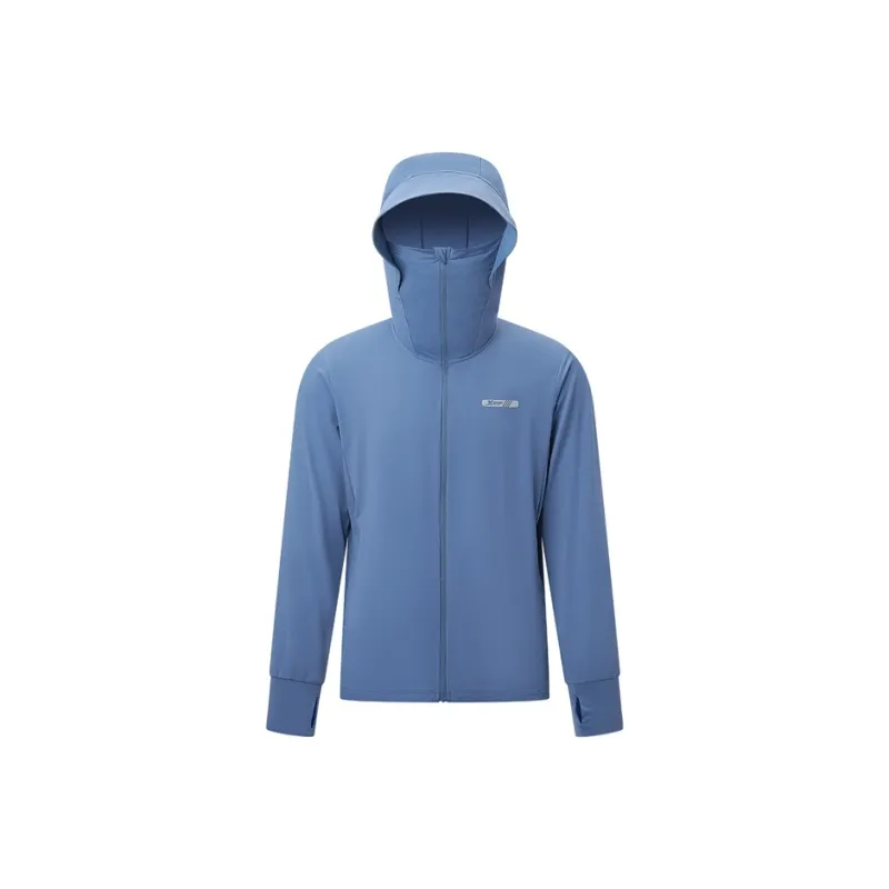 XTEP Sun Protection Clothing Men's Fall Eggplant Blue-0